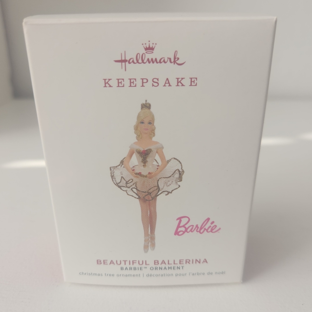Hallmark Keepsake Christmas 2019 Year Dated Barbie Beautiful Ballerina Ornament